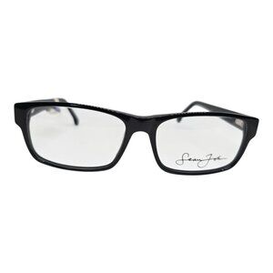 Sean John SJ2062WM Onyx Reading Glasses 57-16-150 Black Rectangular Frame